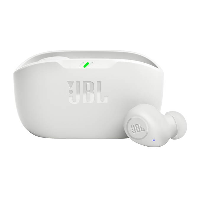 Slušalice JBL WAVE BUDS TWS WH (In-ear bežične bluetooth slušalice sa futrolom za punjenje) bele