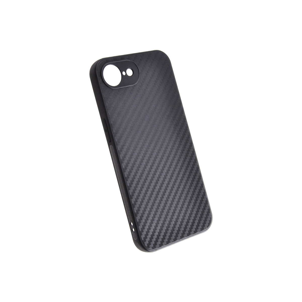 Tpu carbon 0,3mm za iphone 16e (6.1") black