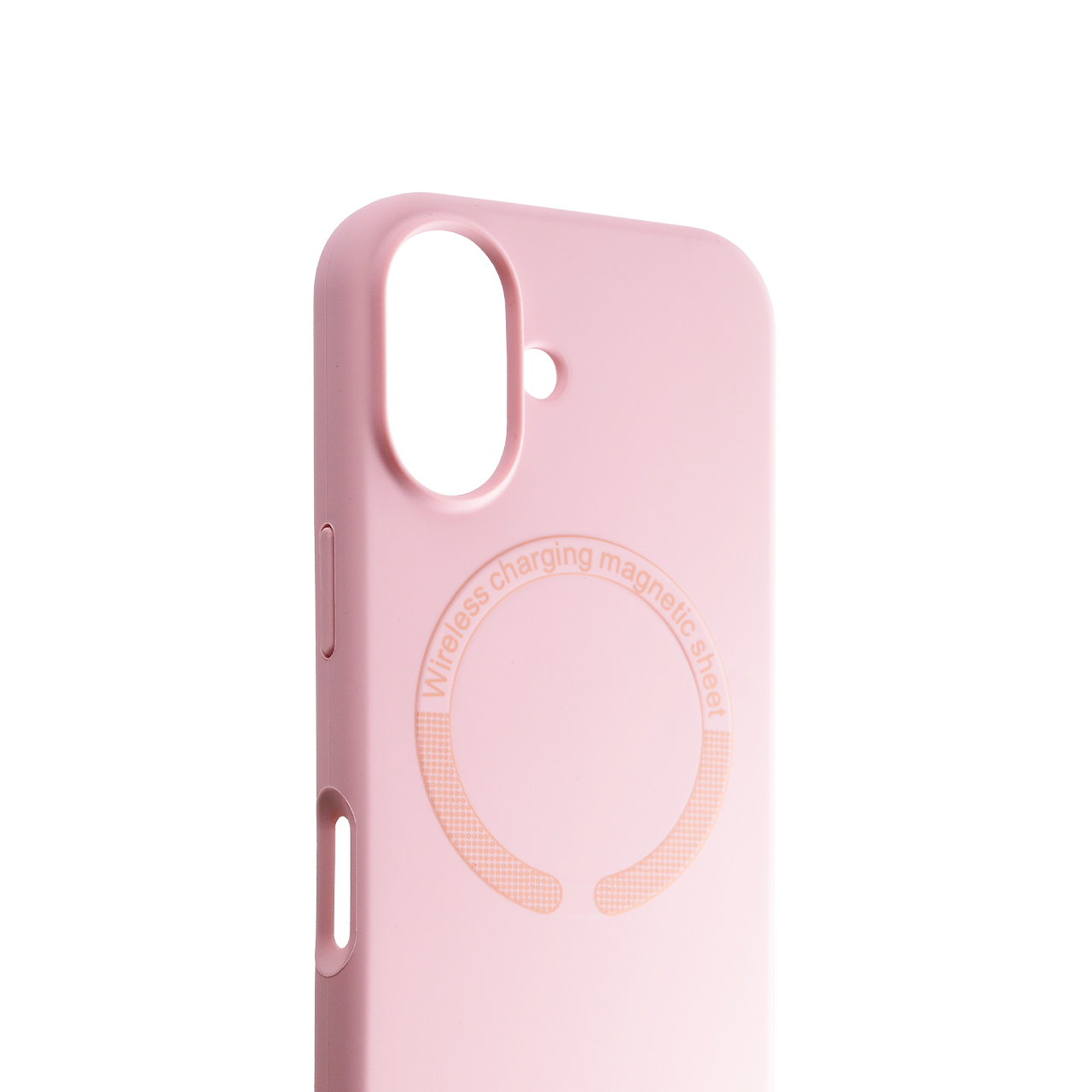 Tpu matte magsafe for iphone 16 (6.1") roza