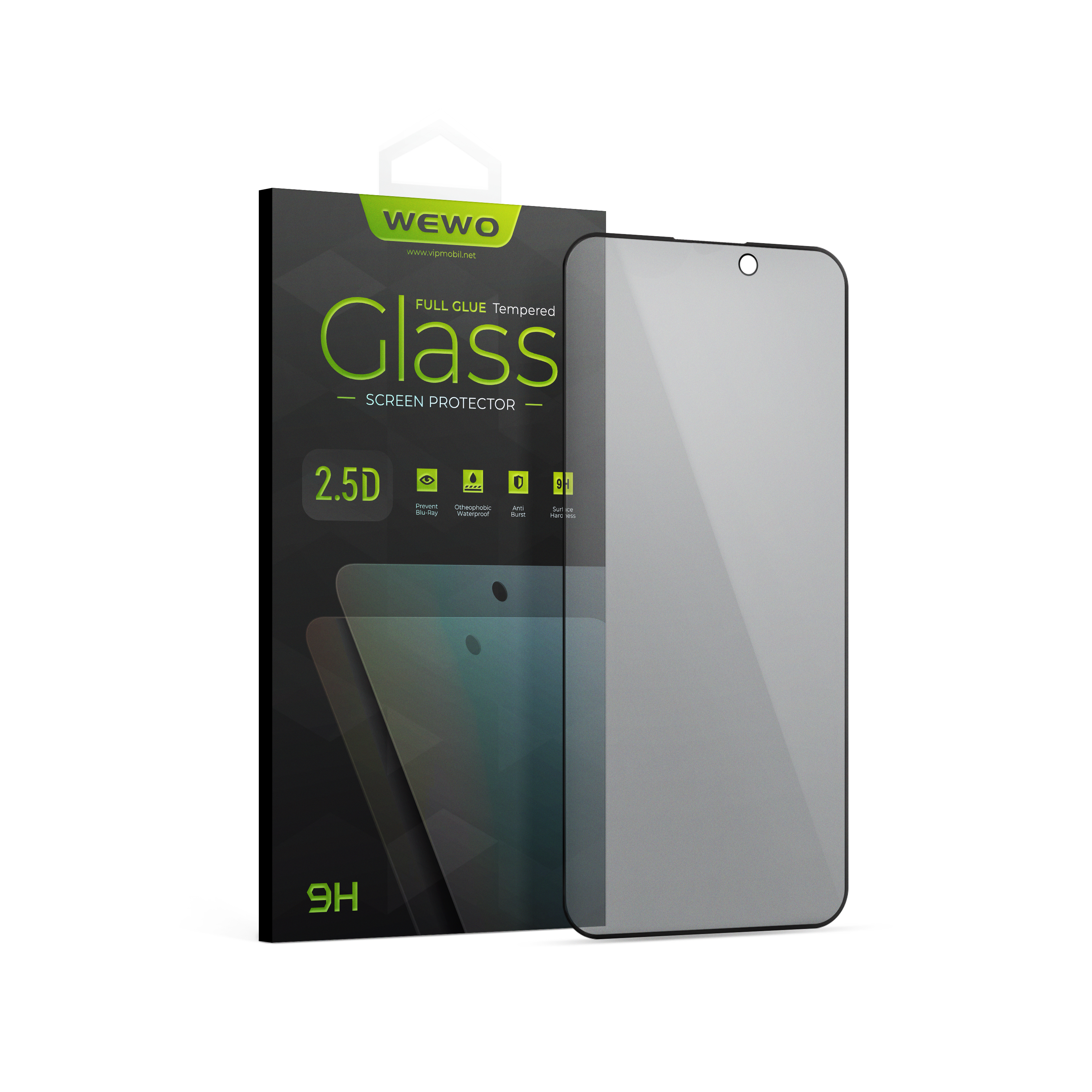 Nalepnica Display-a Glass PRIVACY 5D FULL GLUE za iPhone 17