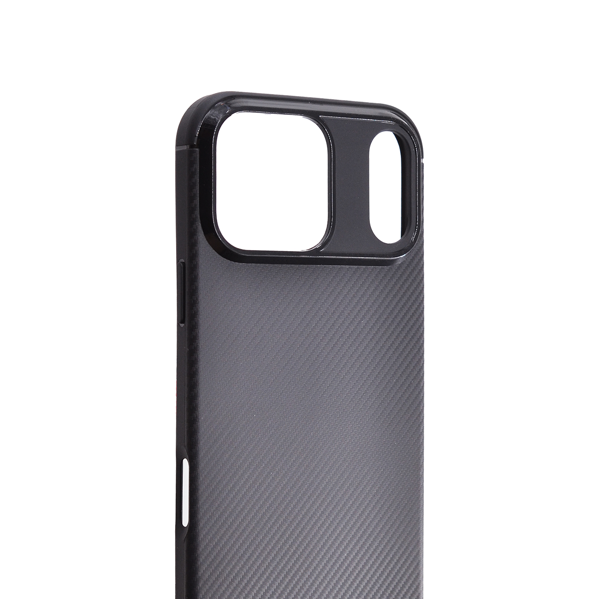 Tpu carbon new for iphone 17 pro max (6.9") black