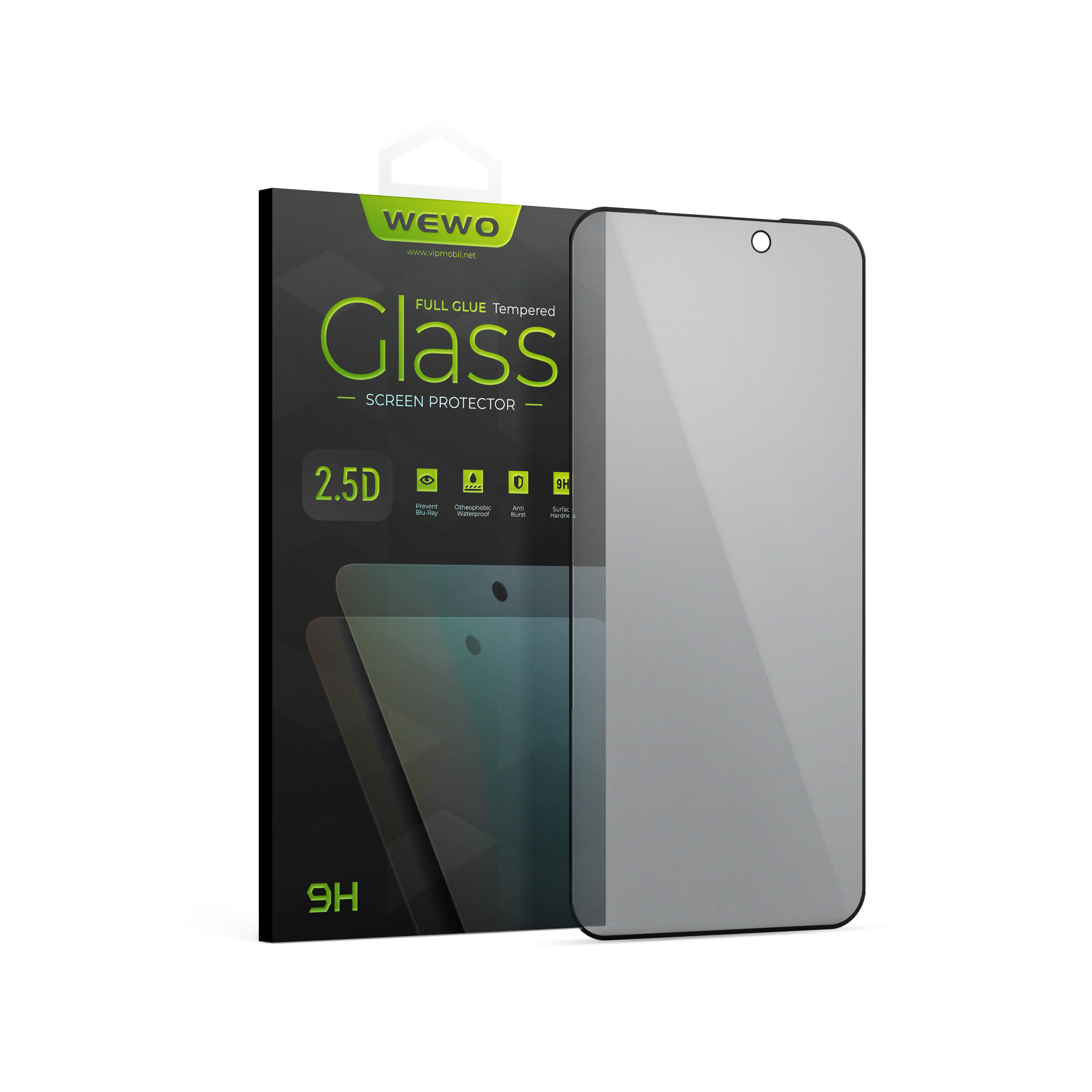 Nalepnica display-a glass privacy 5d full glue za iphone 17 pro max
