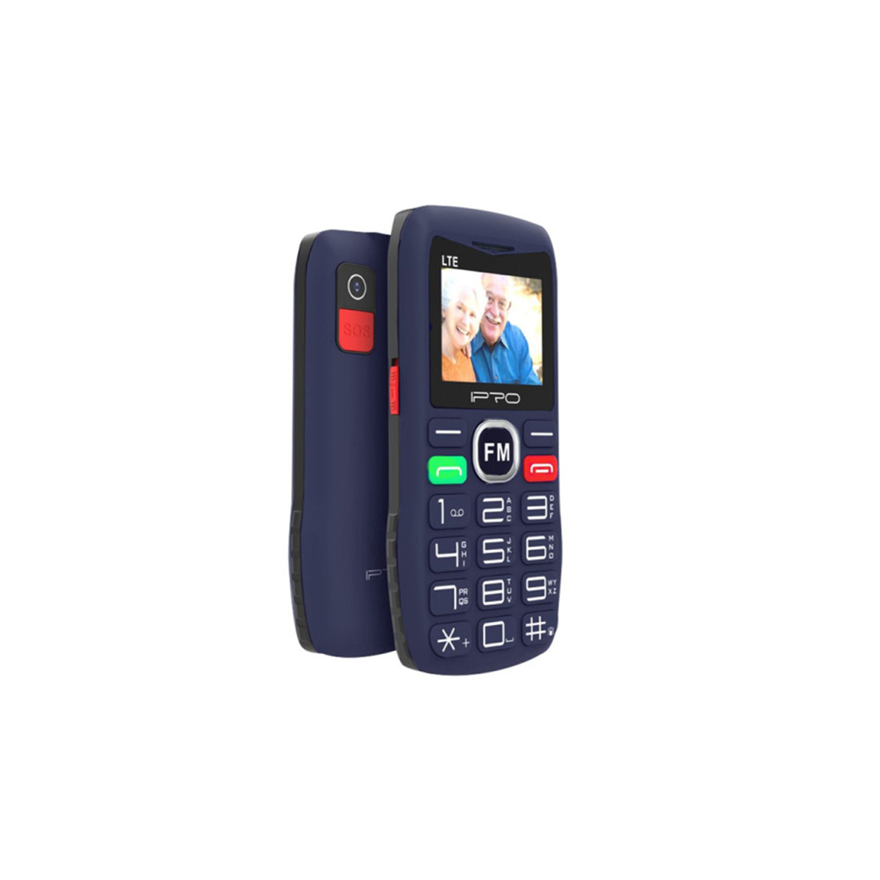 Ipro senior f188 mobilni telefon (plavo crni)