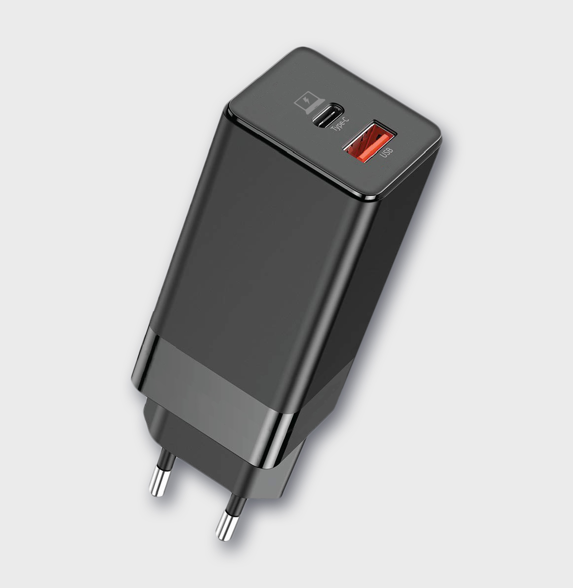 WEWO PD+USB Punjač QC 65W/3A (crni)