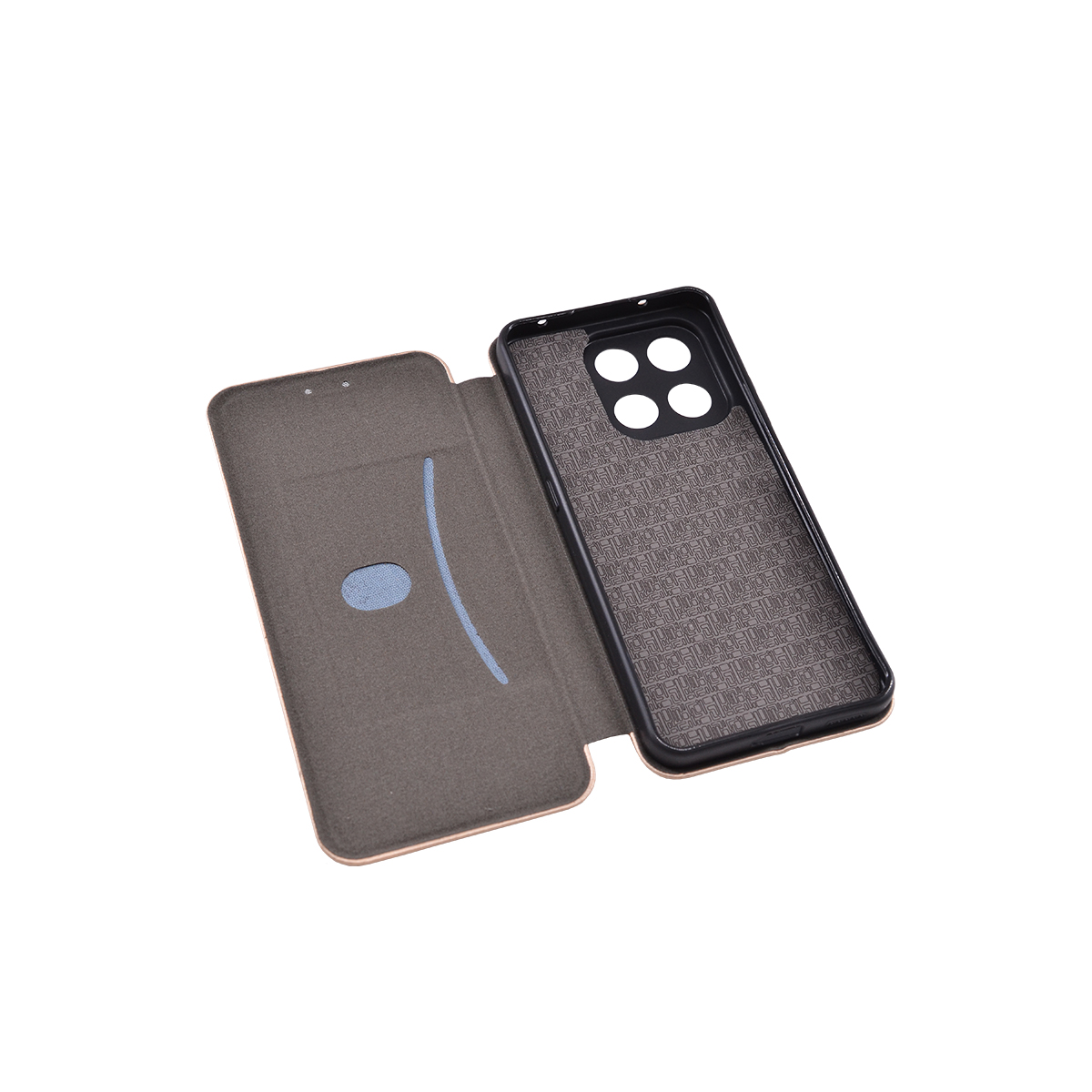 Flip leather honor 400 smart 5g/honor x7d 4g/5g (zlatna)