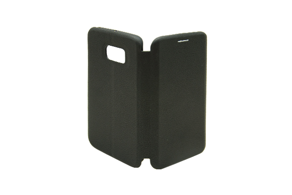 Flip leather for sm-g930 (galaxy s7) crna