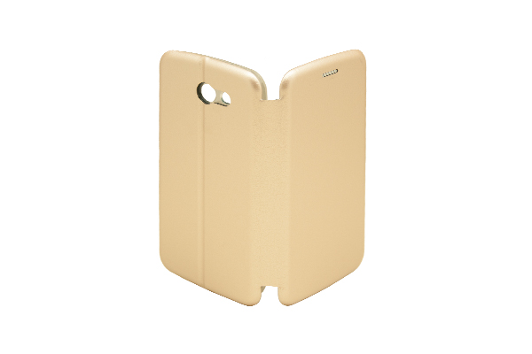 Flip leather k10 2017 (x400 zlatna)