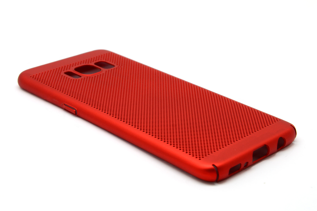 Tpu/pc breath za iphone 5/5s/se (red)