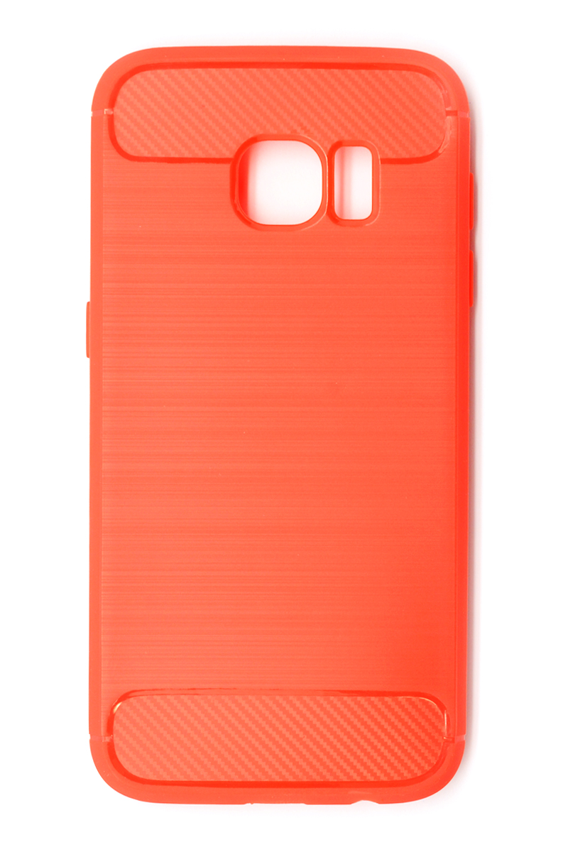 Tpu brushed za moto c plus (red)