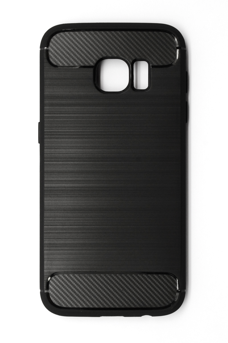 Tpu brushed za moto c plus (black)