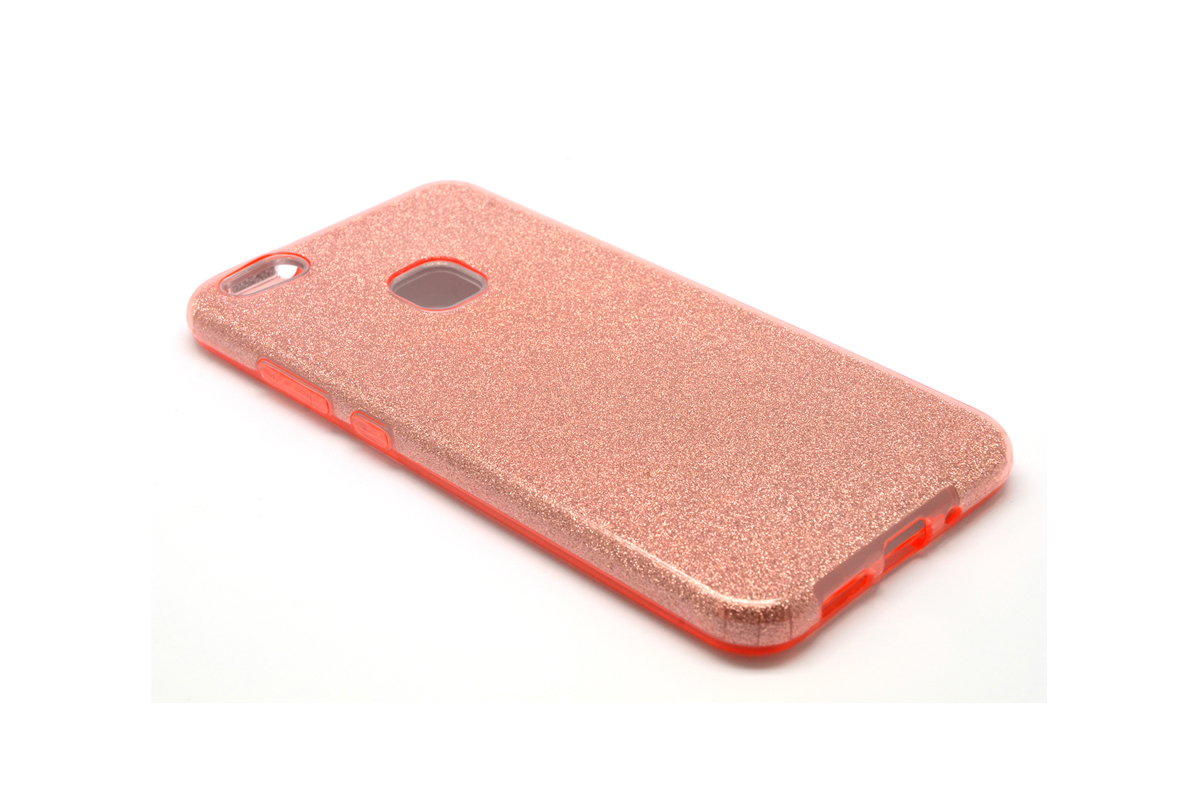 Tpu sparkly shine y5 (2017)/y6 (2017)/ nova young (pink)