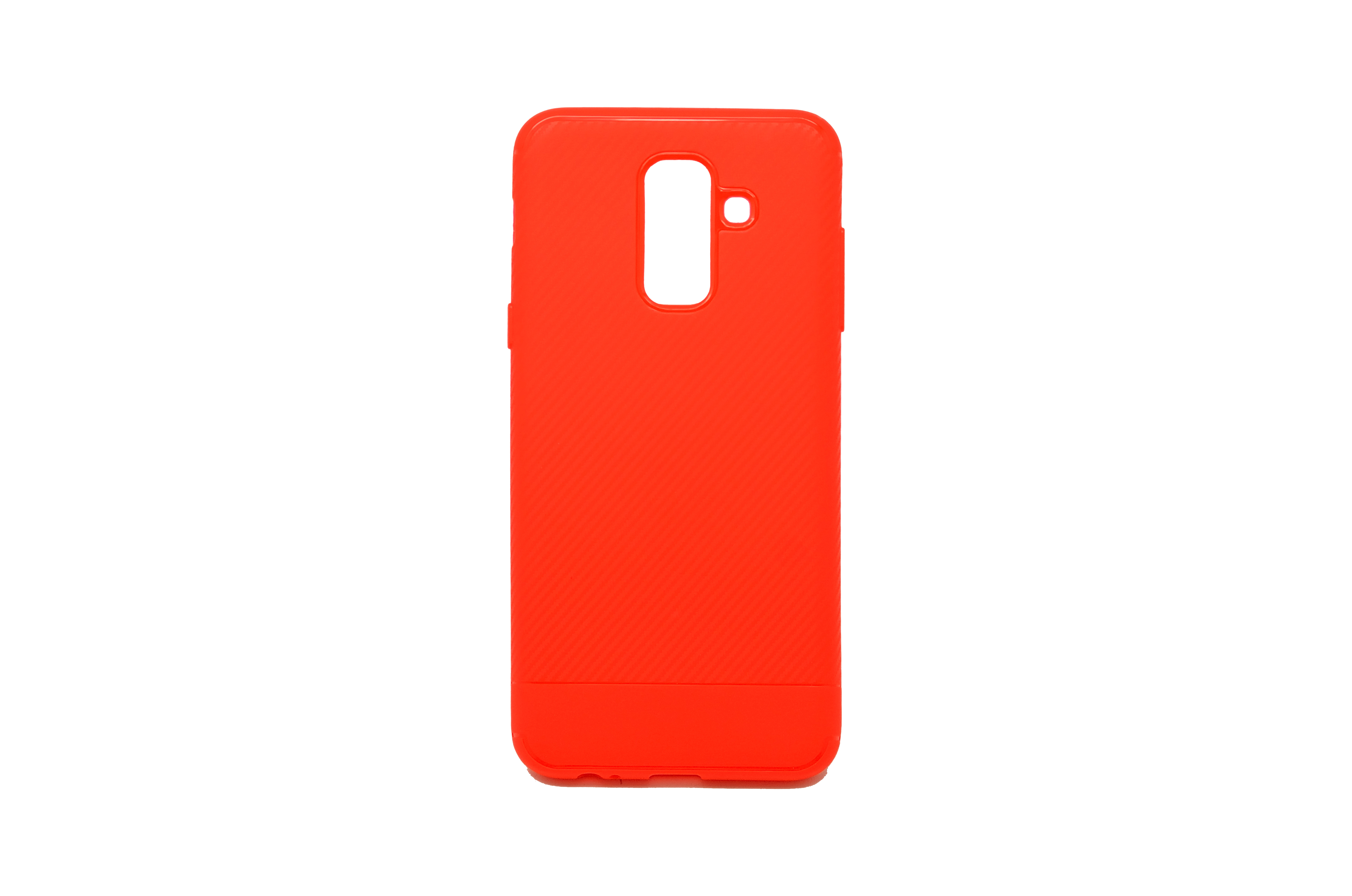 Tpu carbon for sm-a605f (galaxy a6 plus 2018) red