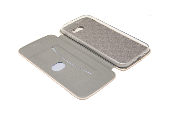 Flip leather honor 10 (zlatna)