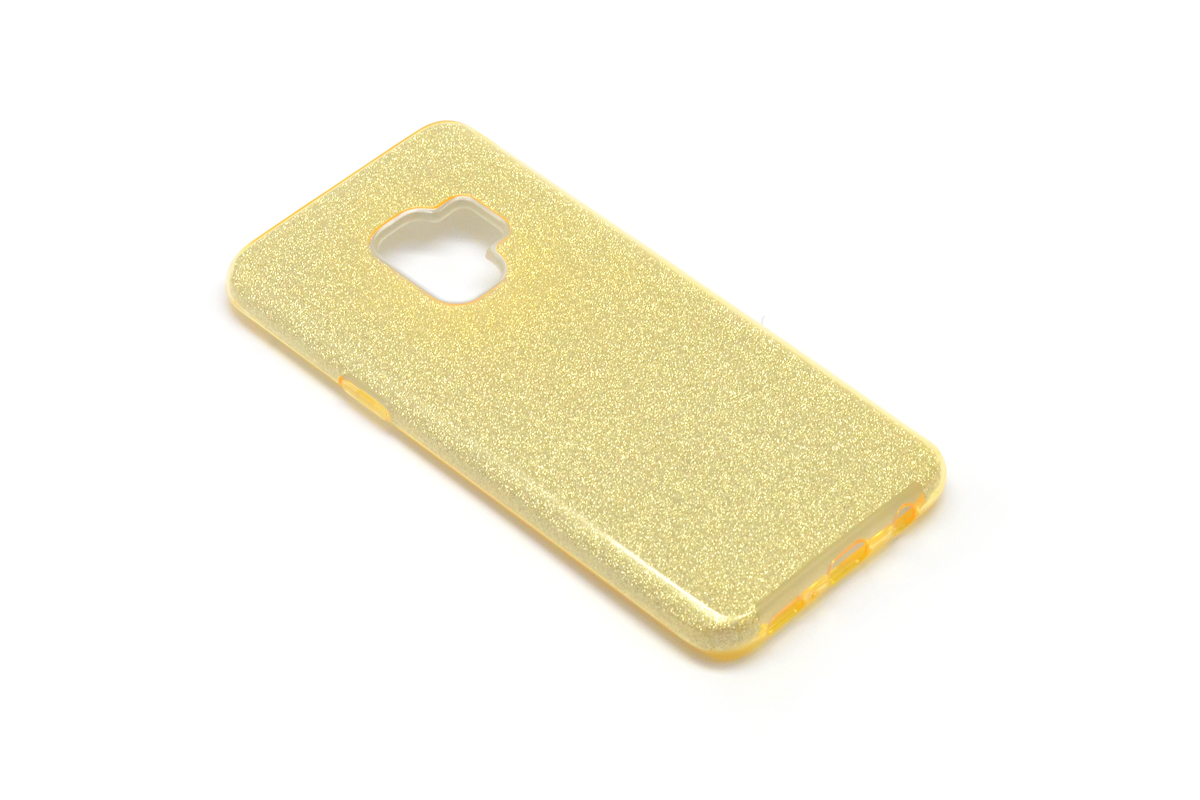 Tpu sparkly shine for sm-j720f (galaxy j7 duo) gold