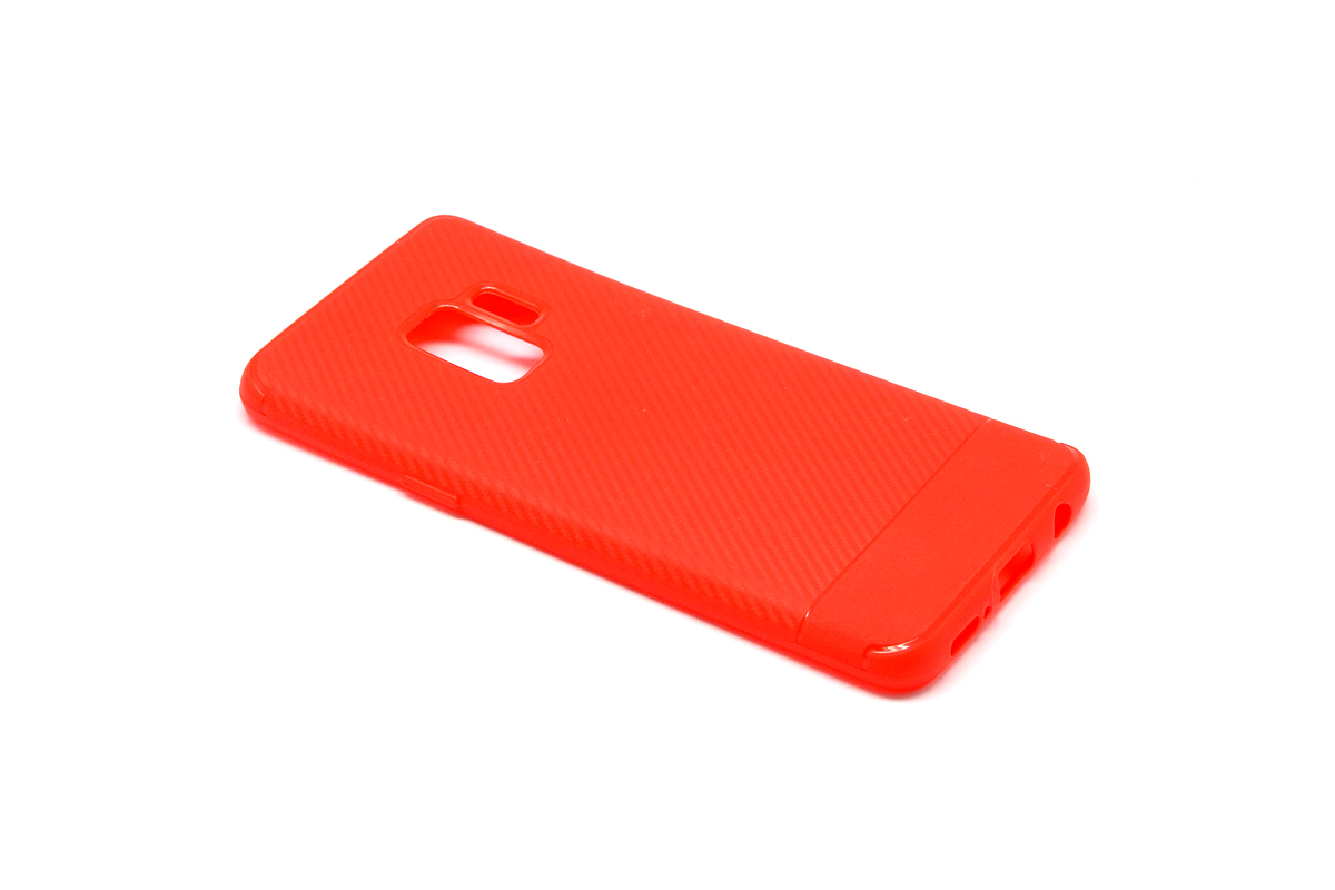 Tpu carbon y7 prime (2018)/honor 7c (red)