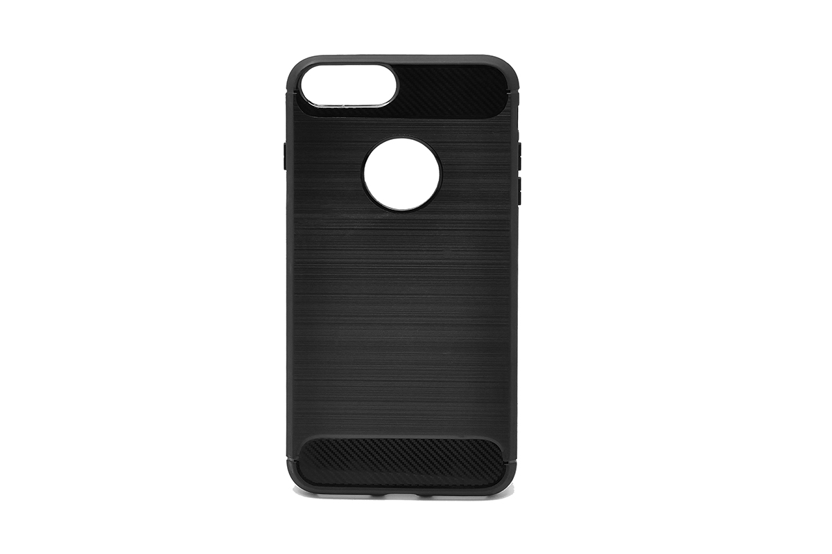 Tpu brushed za iphone 7 plus/8 plus 5.5" (black)