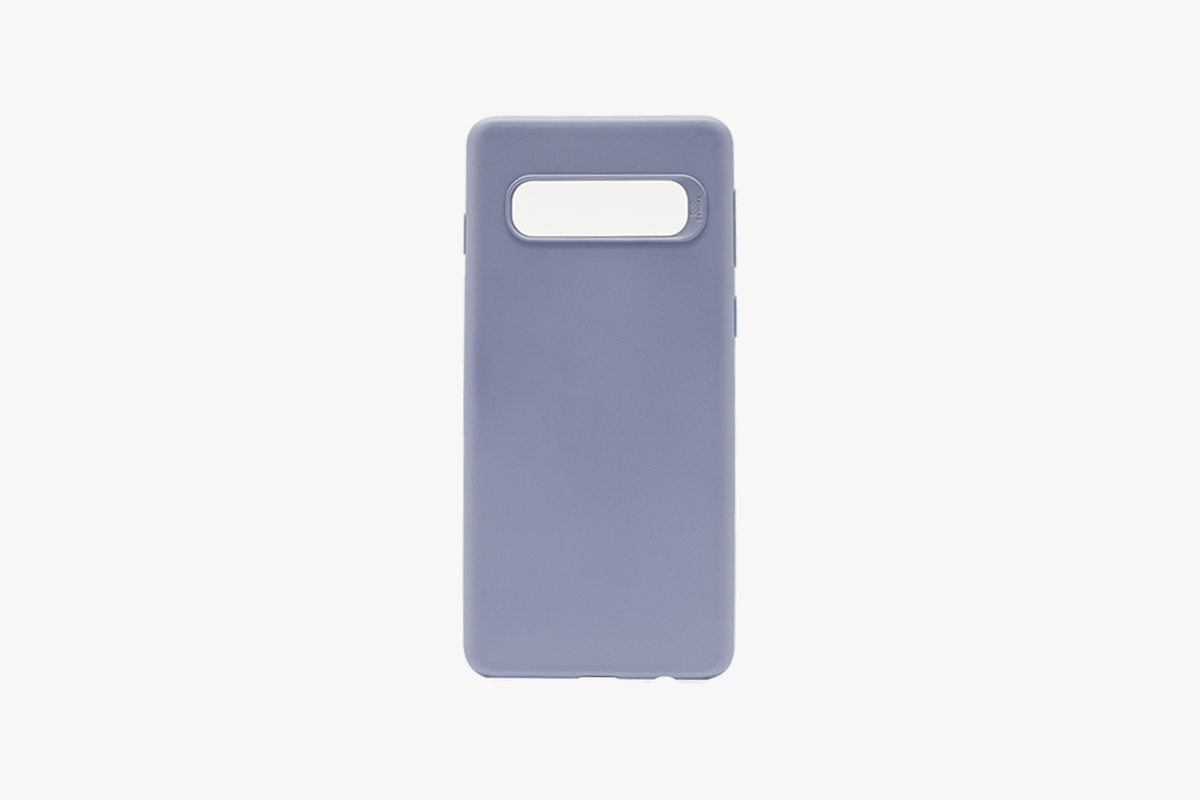 Tpu skin color for sm-g975f (galaxy s10 plus) ljubicasta