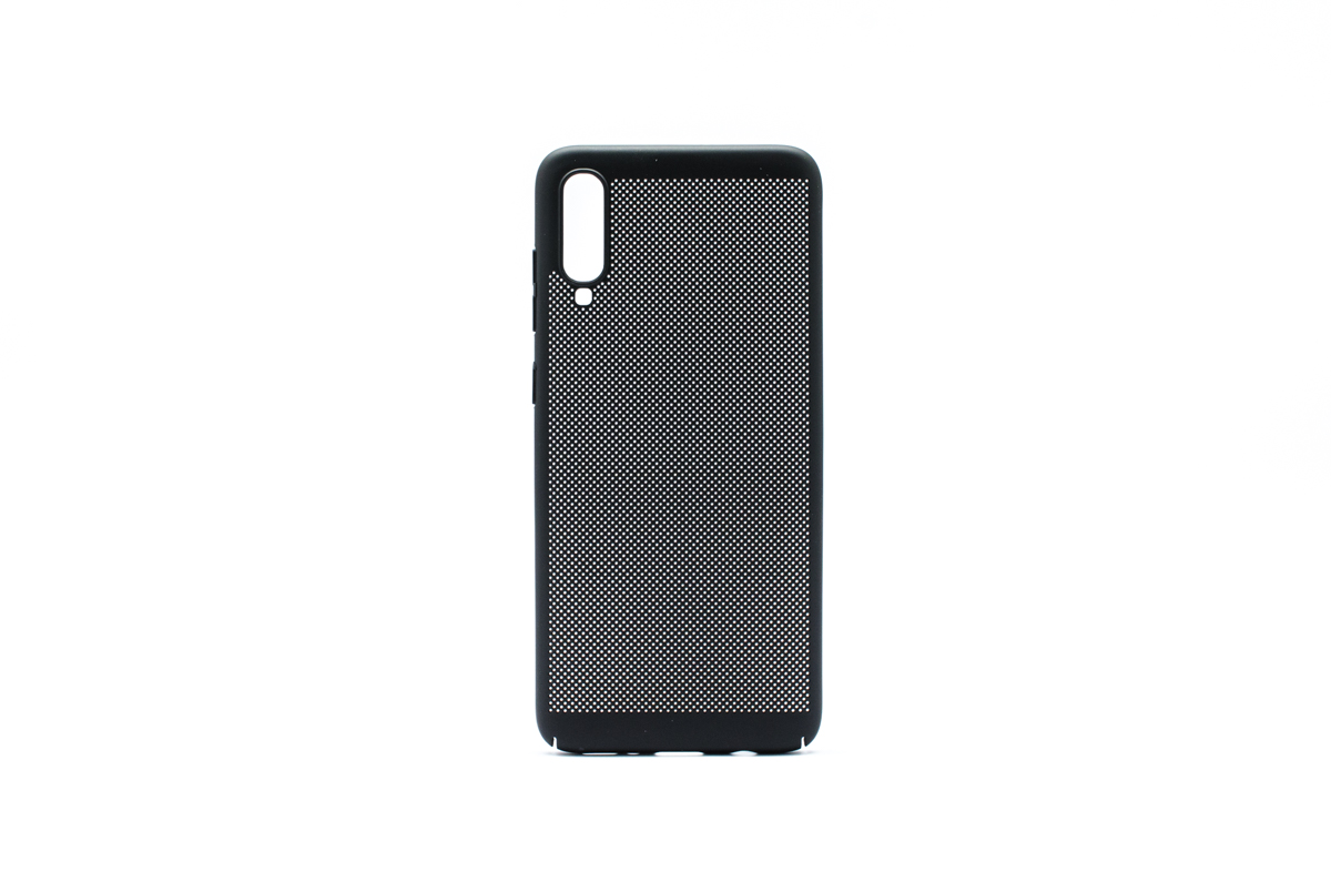 Tpu/pc breath for sm-a750f (galaxy a7 2018) black