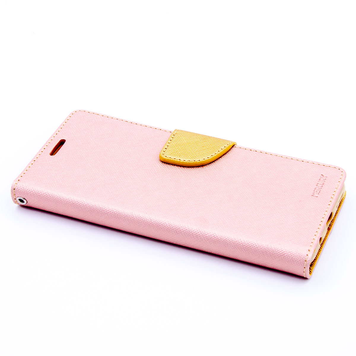 Mercury flip case za iphone xs max 6.5" (zlatno-roza)