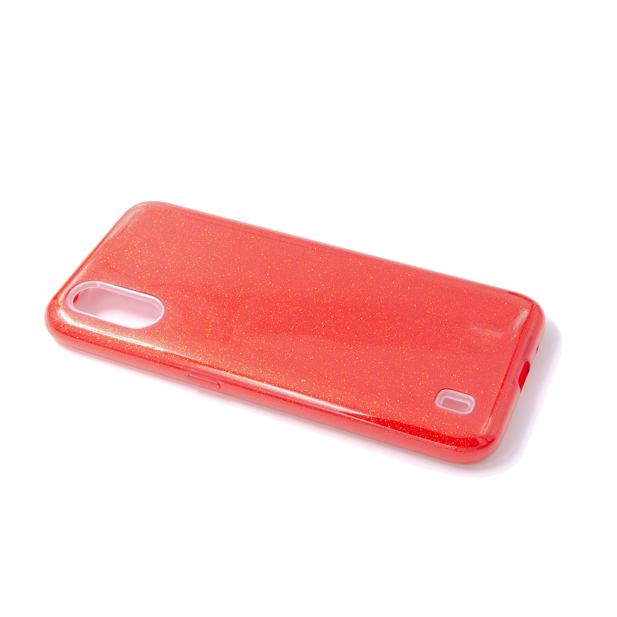 Tpu sparkly shine for sm-a015f (galaxy a01) red