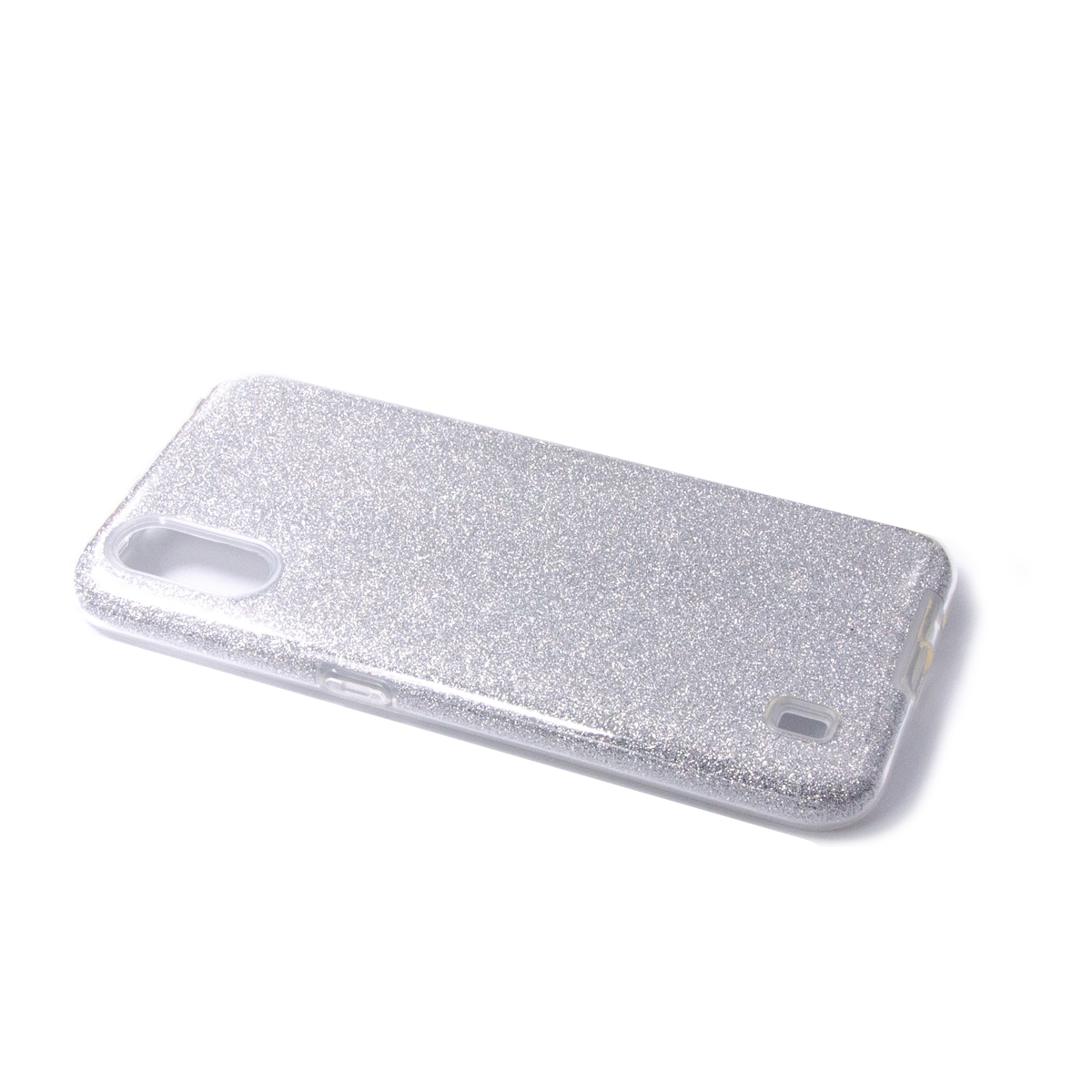 Tpu sparkly shine for sm-a015f (galaxy a01) silver