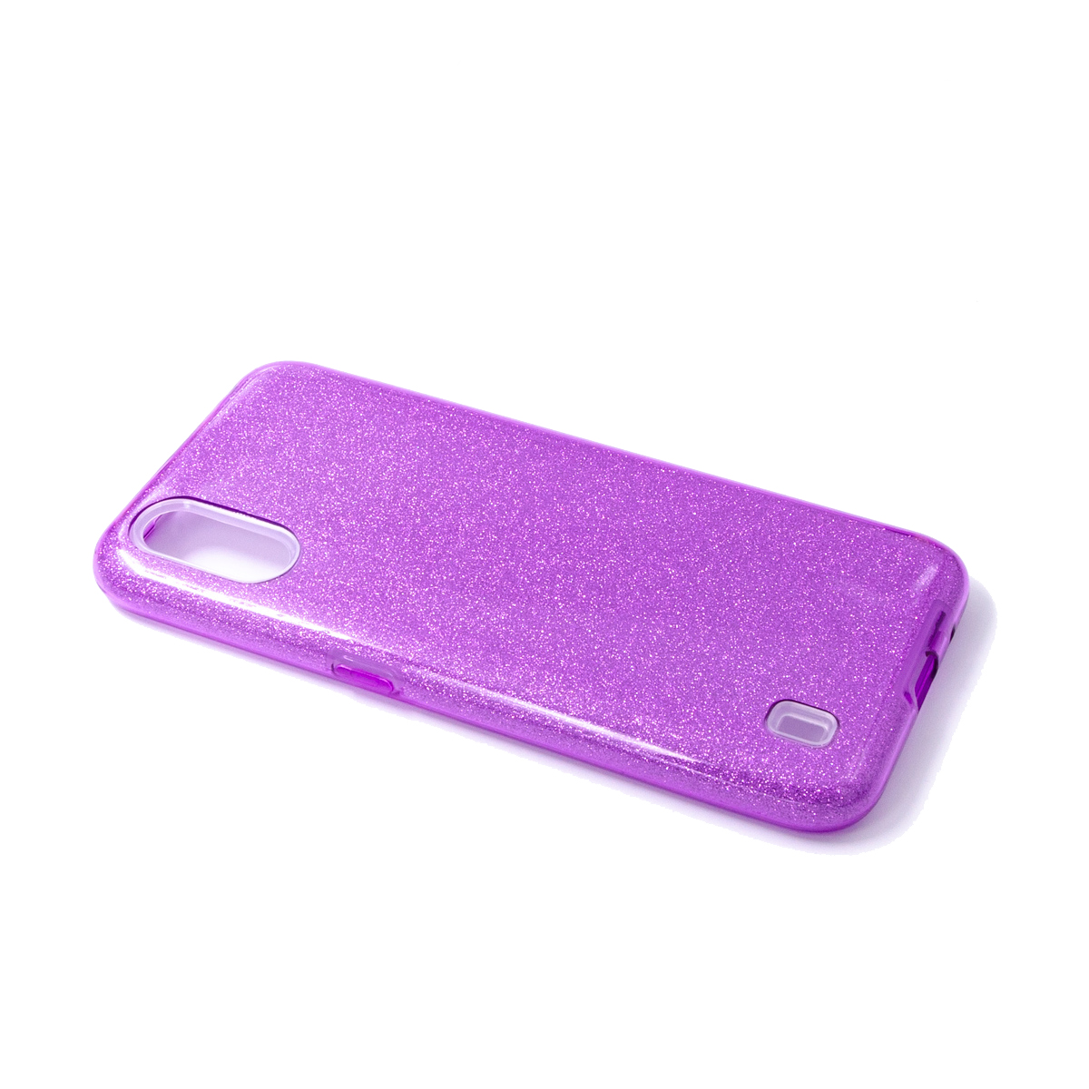 Tpu sparkly shine for sm-a015f (galaxy a01) purple