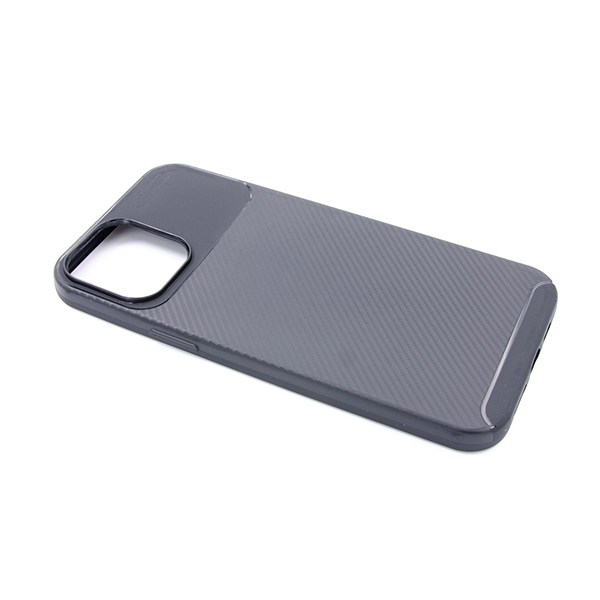 Tpu carbon for iphone 12 pro max (6.7") black