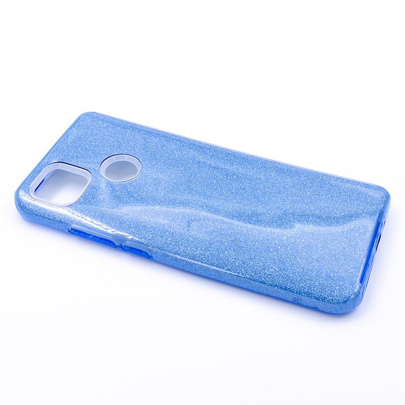 Tpu sparkly shine redmi 9c (blue)
