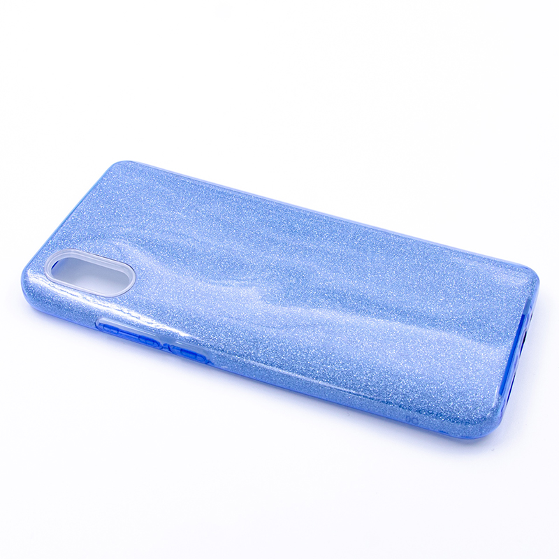 Tpu sparkly shine redmi 9a (blue)