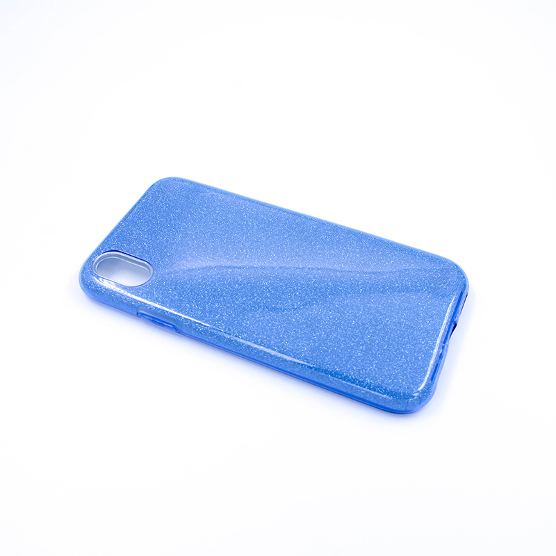 Tpu sparkly shine for iphone xr 6.1" (blue)