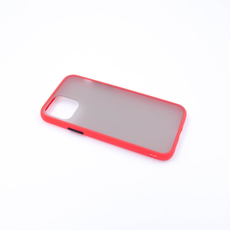 Tpu border za iphone 12 (6.1") crvena
