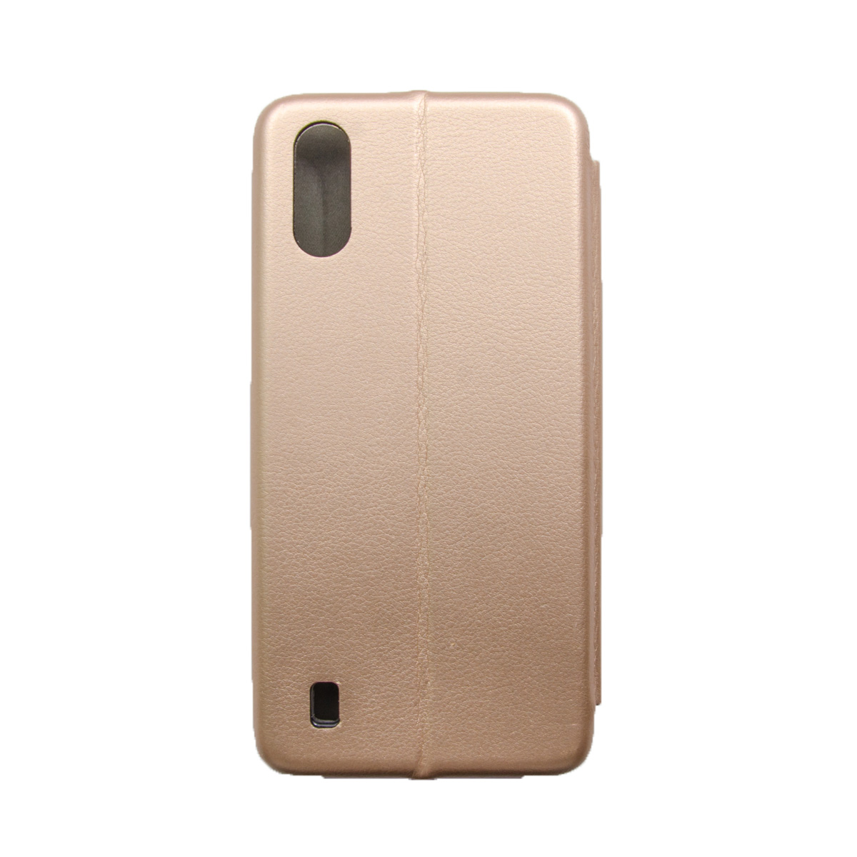 Flip leather for sm-a015f (galaxy a01) zlatna