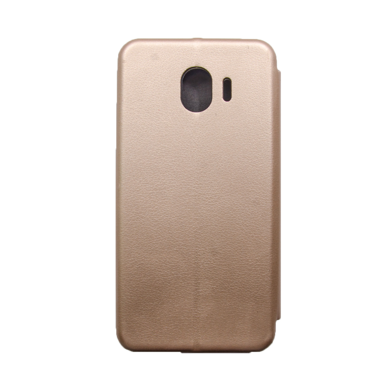 Flip leather for sm-j400f (galaxy j4 2018) zlatna