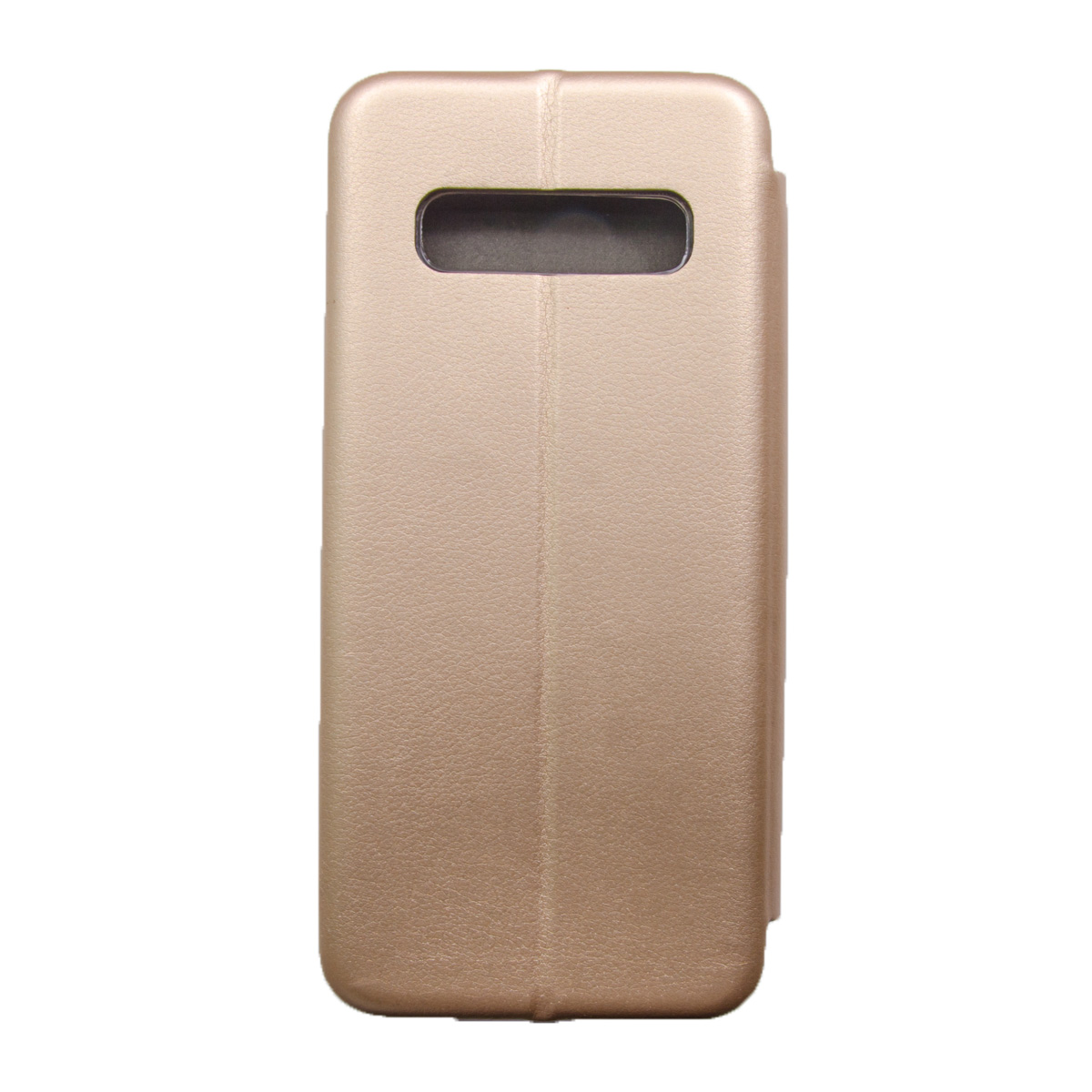 Flip leather for sm-g975f (galaxy s10 plus) zlatna