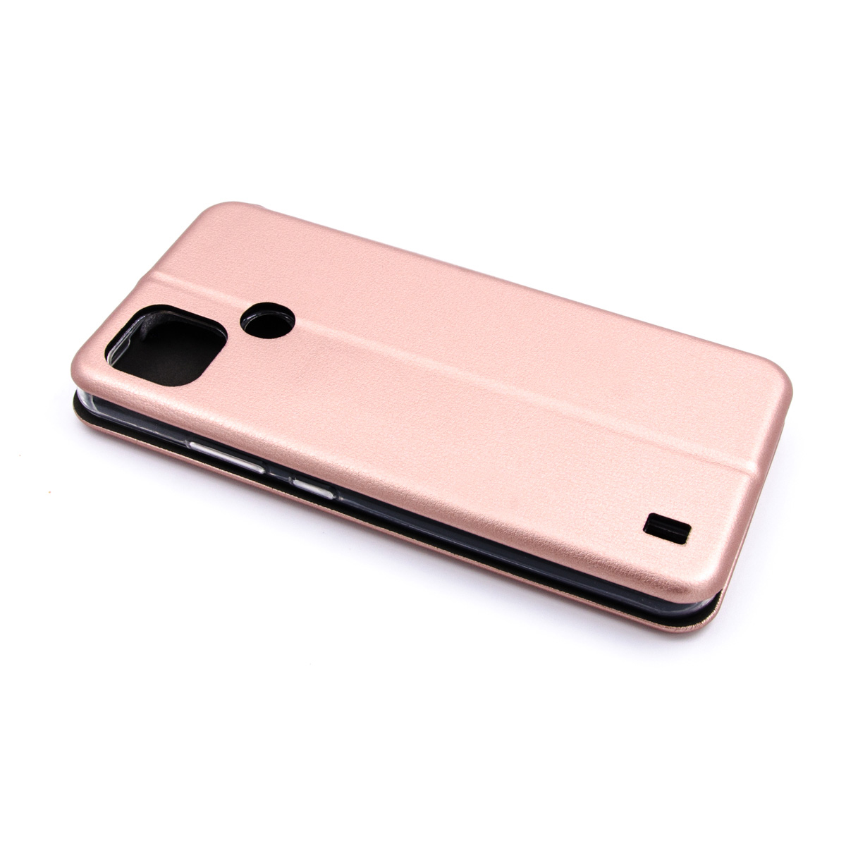 Flip leather za realme c21 (roza)