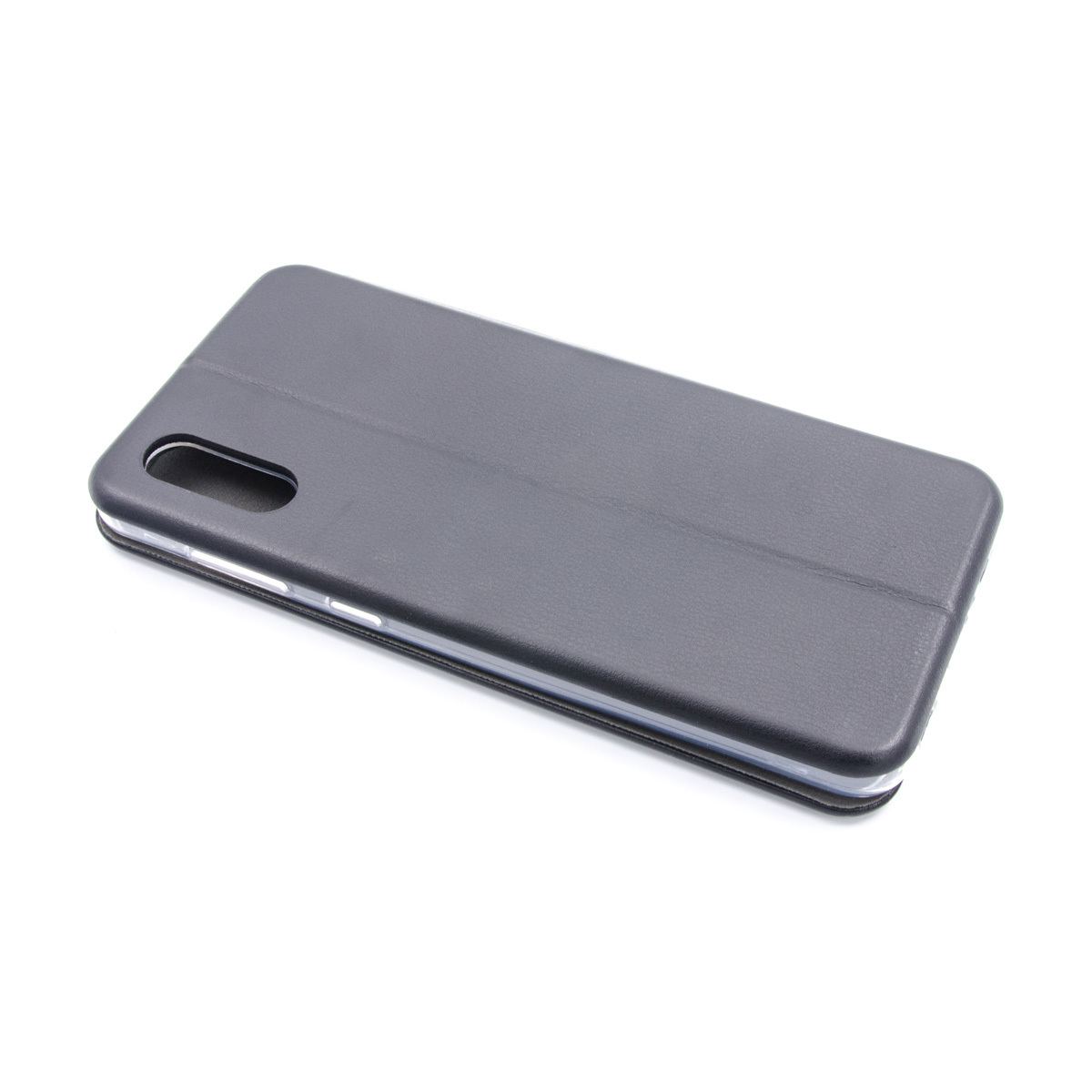 Flip leather for sm-a022f (galaxy a02) crna