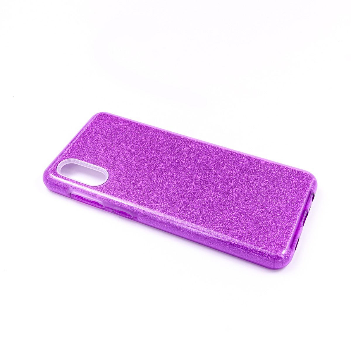 Tpu sparkly shine for sm-a022f (galaxy a02) purple