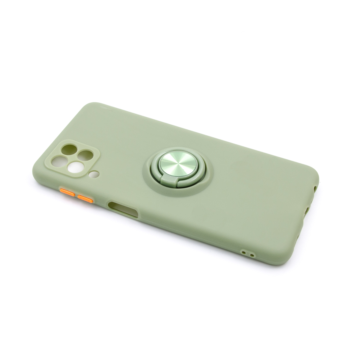Tpu matte ring  for sm-a225f (galaxy a22 4g) zelena