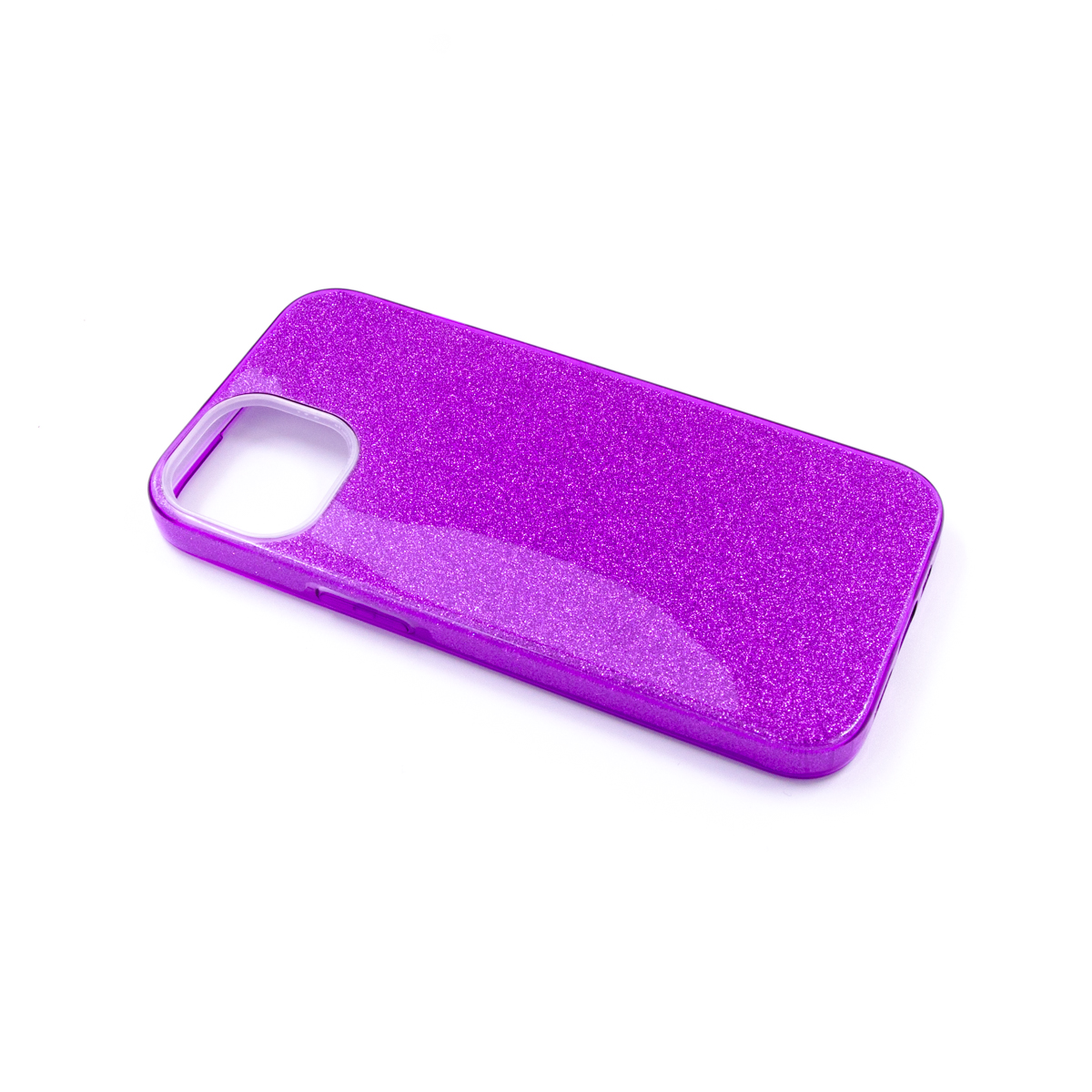 Tpu sparkly shine for iphone 13 (6.1") purple
