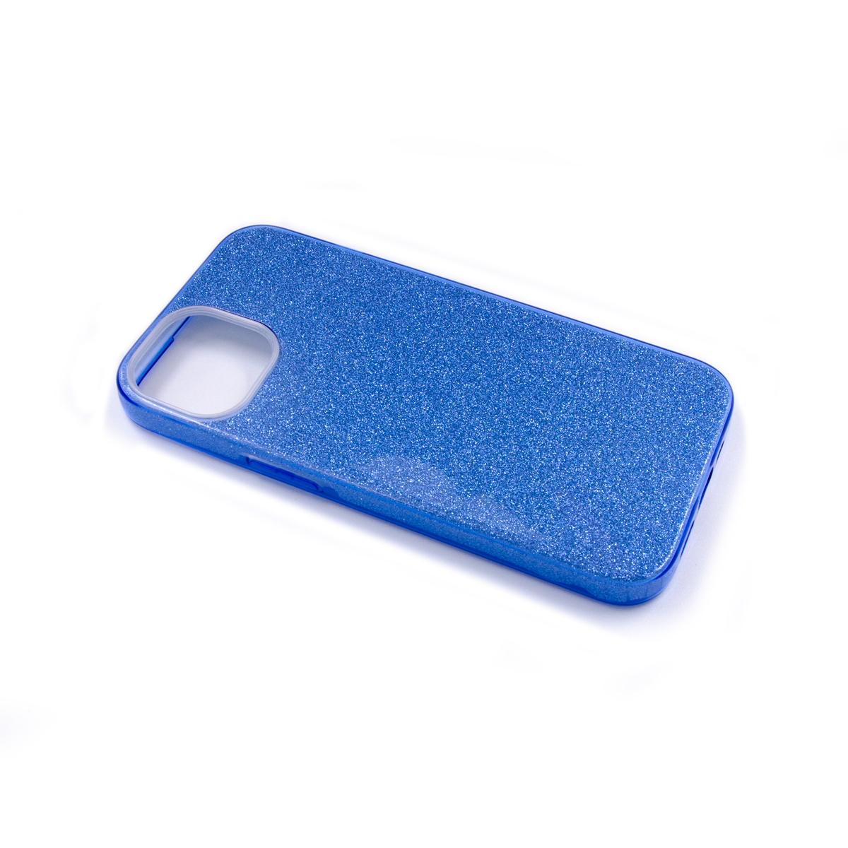Tpu sparkly shine for iphone 13 (6.1") blue