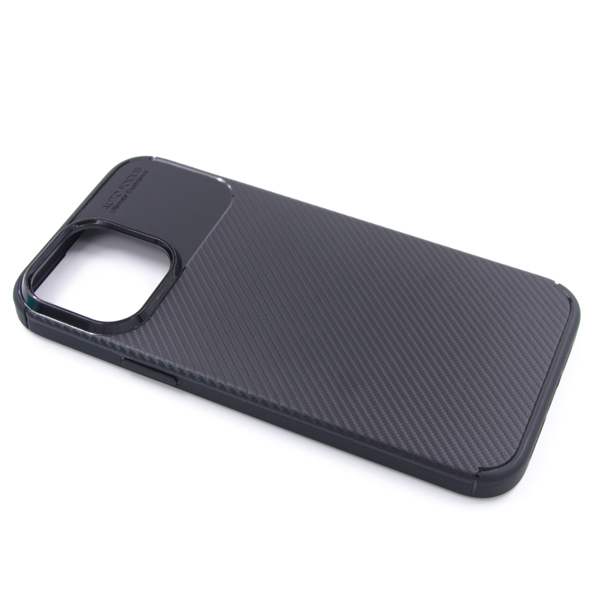Tpu carbon new for iphone 13 pro max (6.7") black