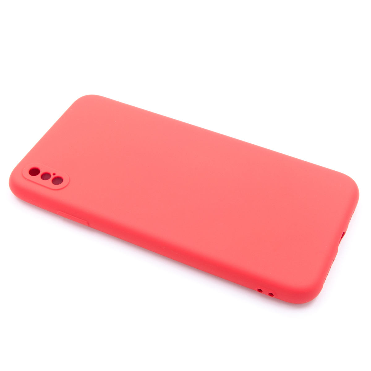 Tpu matte  for iphone xs max (6.5") crvena