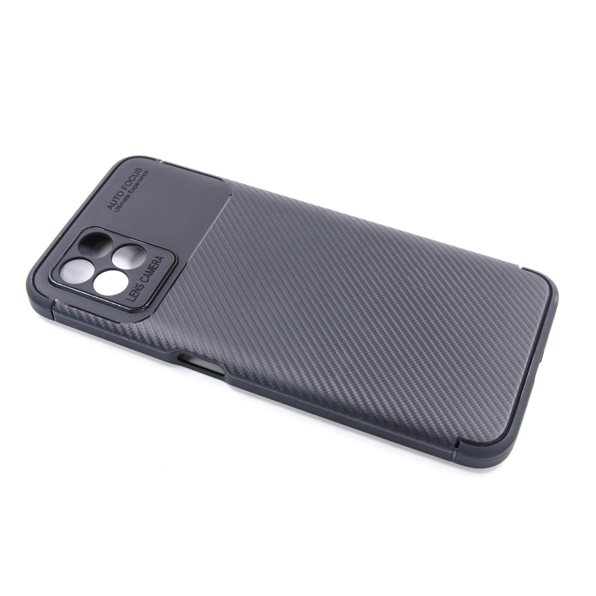 Tpu carbon new for realme 8i (black)