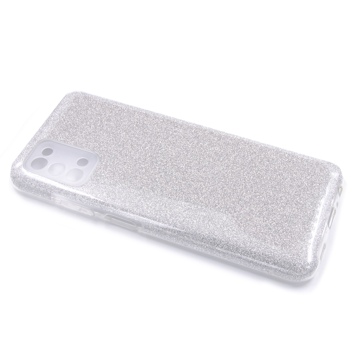 Tpu sparkly shine for sm-a037g (galaxy a03s) silver