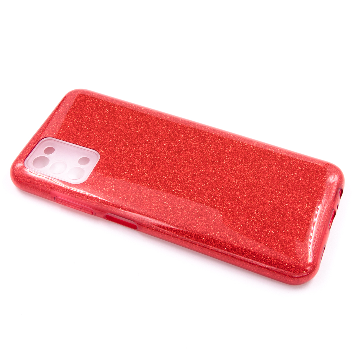 Tpu sparkly shine for sm-a037g (galaxy a03s) red