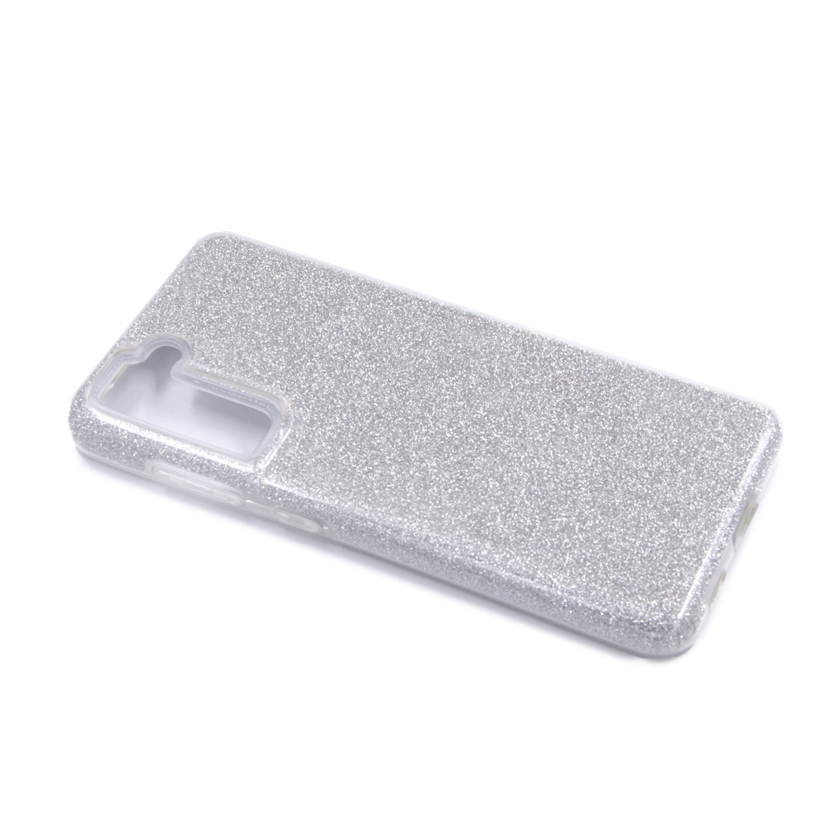 Tpu sparkly shine for sm-g990b (galaxy s21 fe) silver