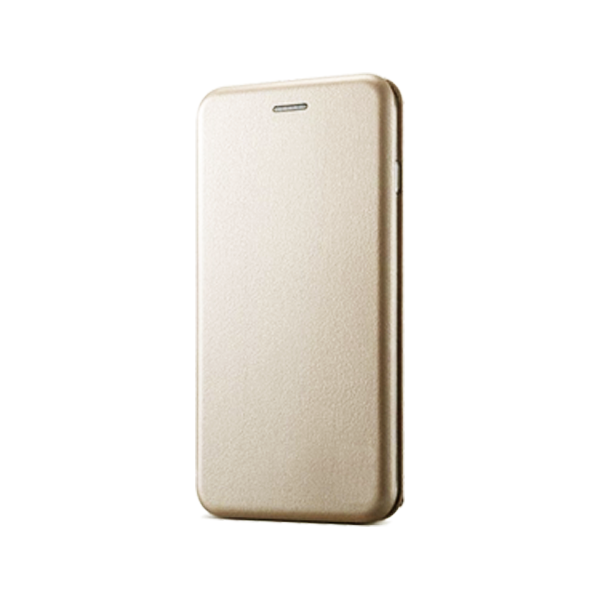 Flip leather for sm-g990b (galaxy s21 fe) zlatna