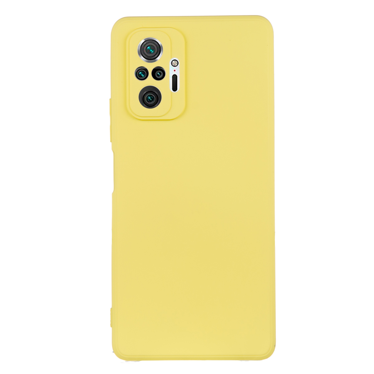 Tpu matte  for redmi note 10 pro/note 10 pro max (žuta)