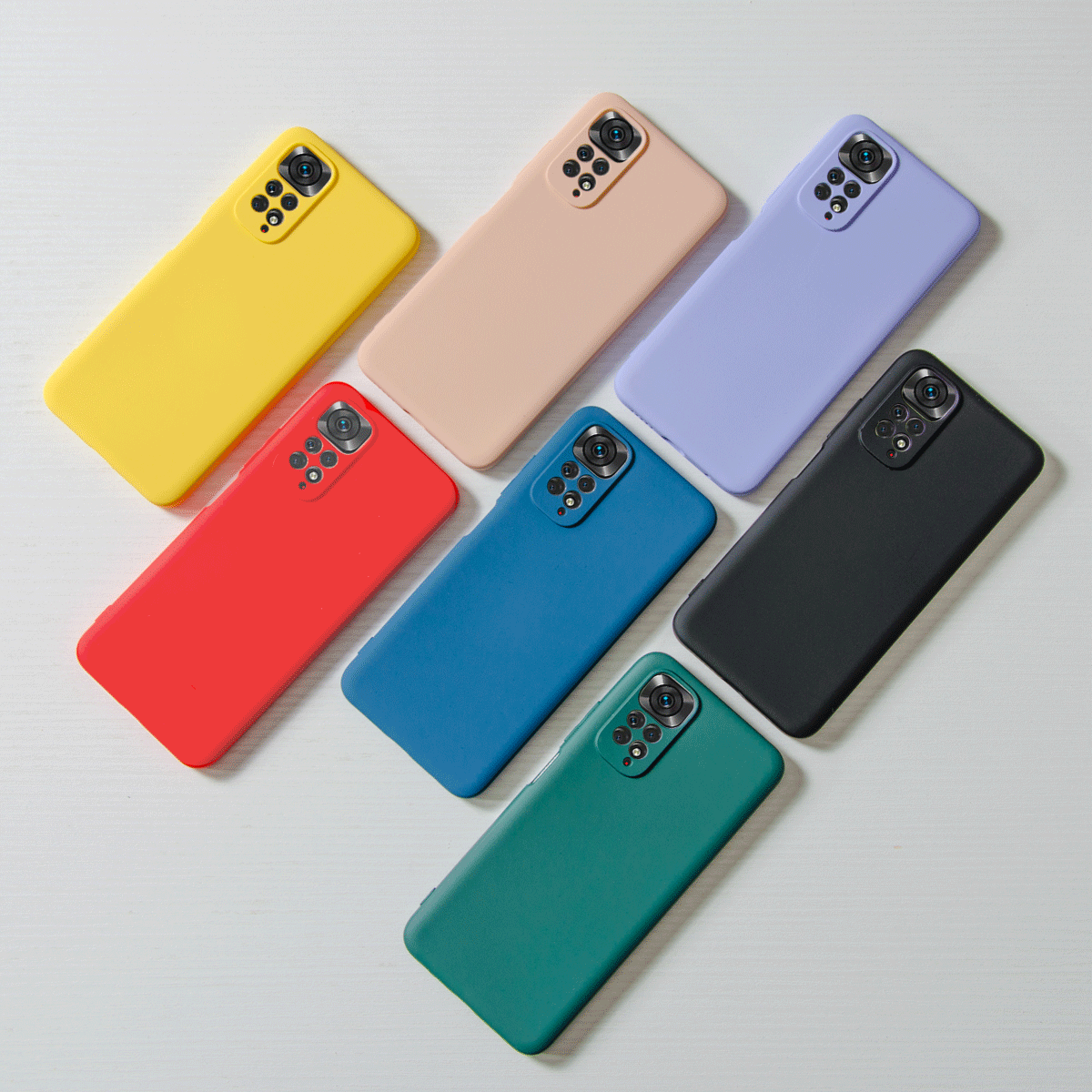 Tpu matte  for redmi note 11 (zelena)