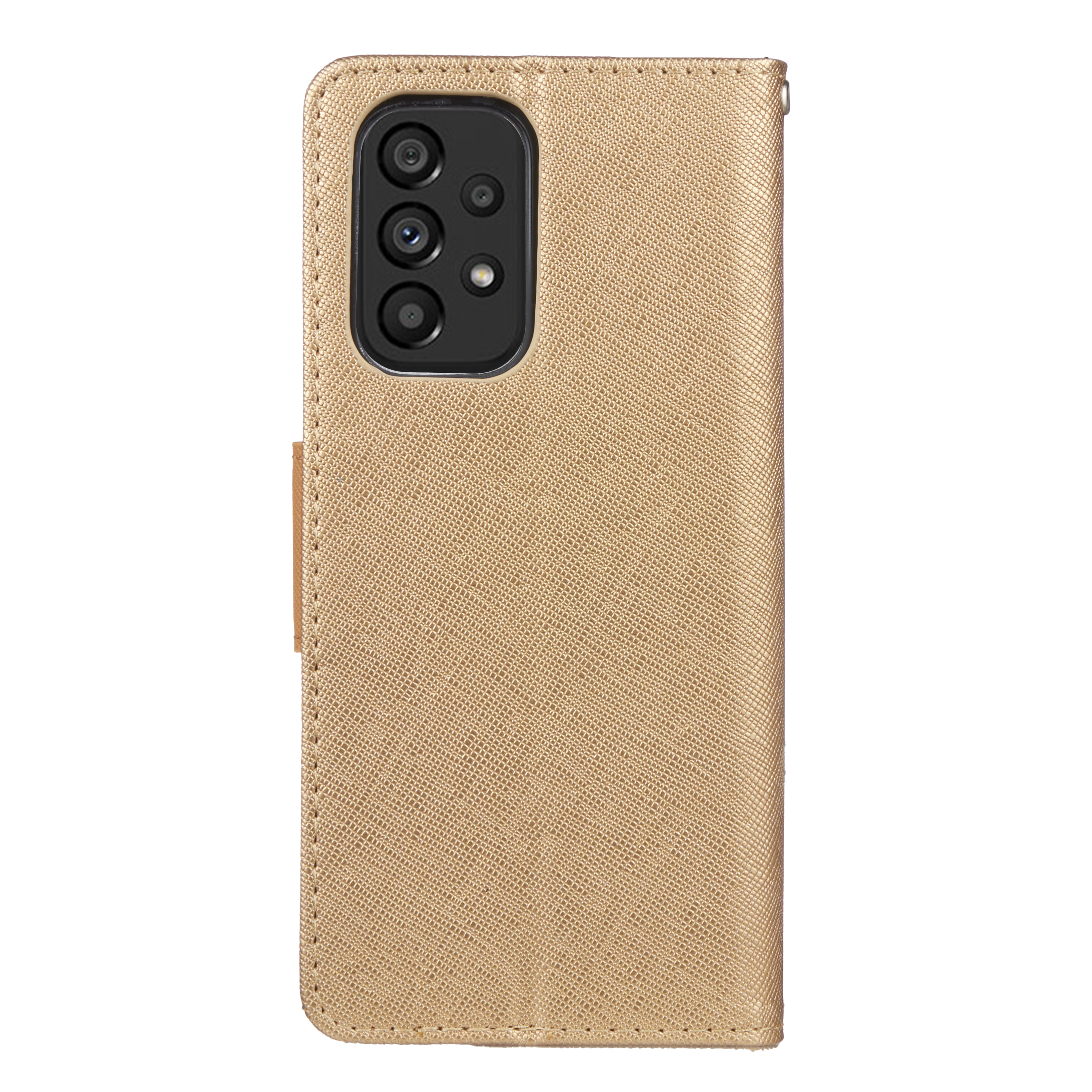 Mercury flip case for sm-a536f (galaxy a53 5g) zlatna